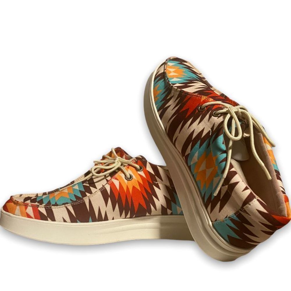 Aztec Canvas Shoes